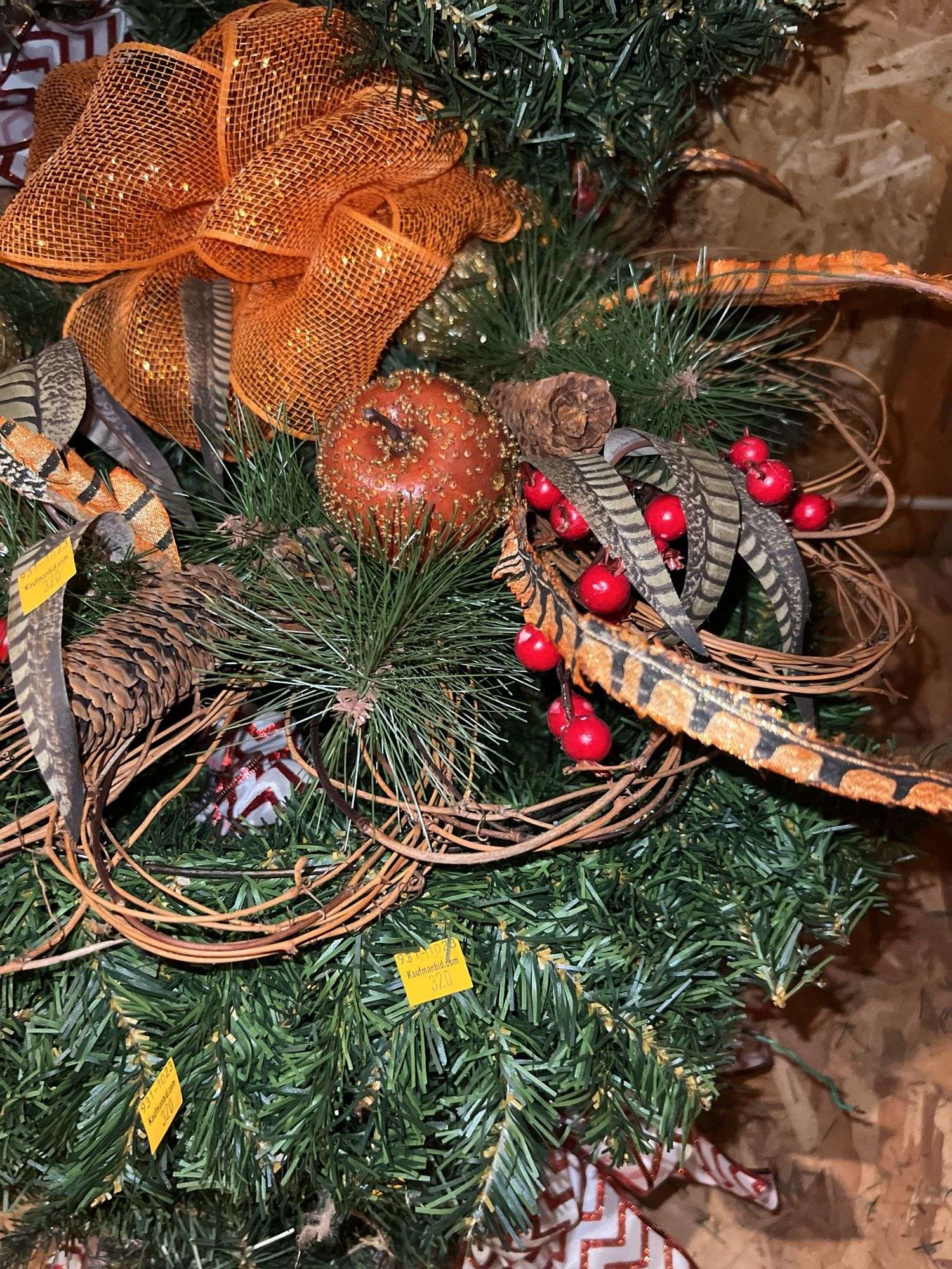 Assortment of Christmas Wreaths