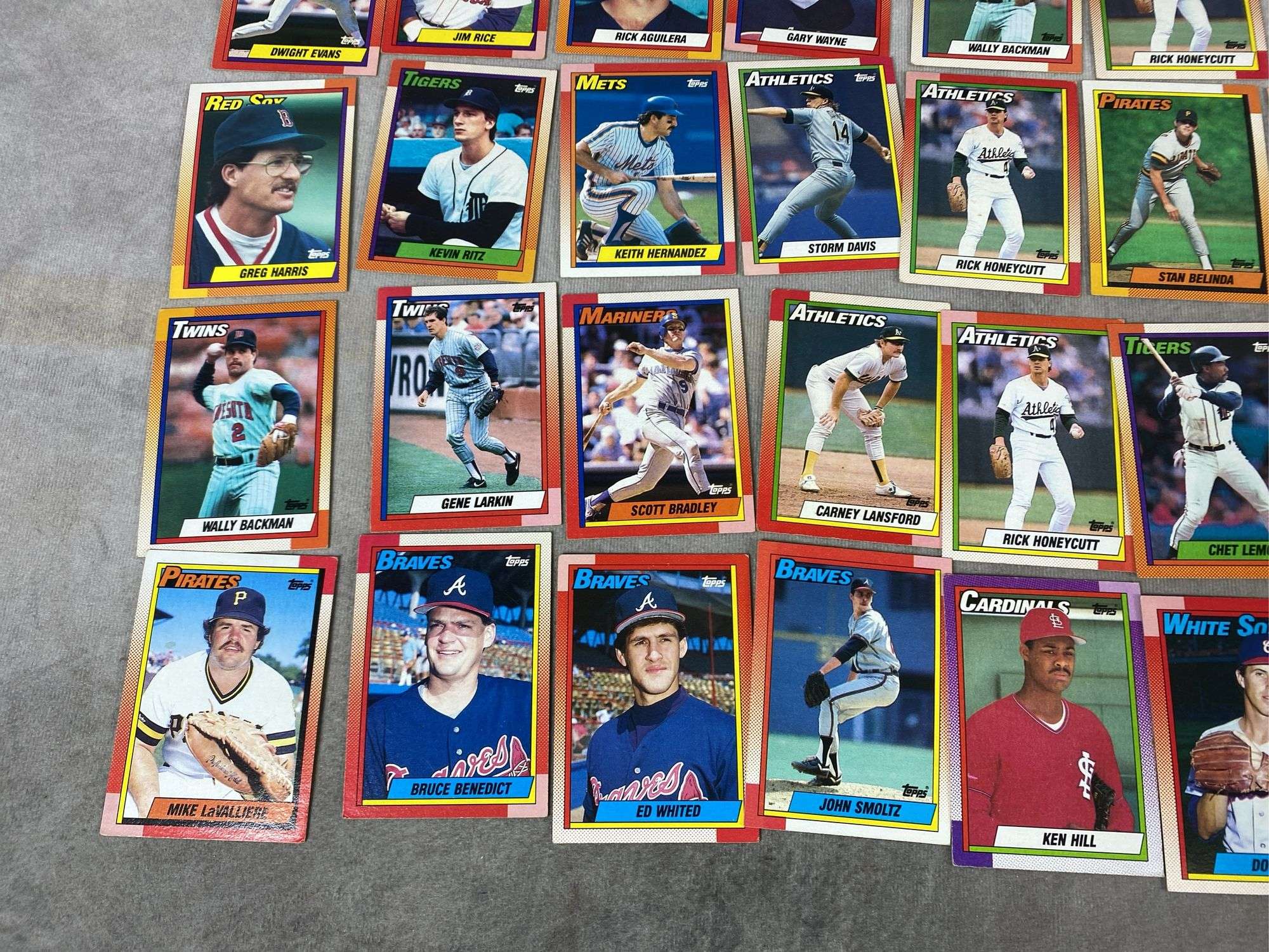 1990 Topps Baseball Cards