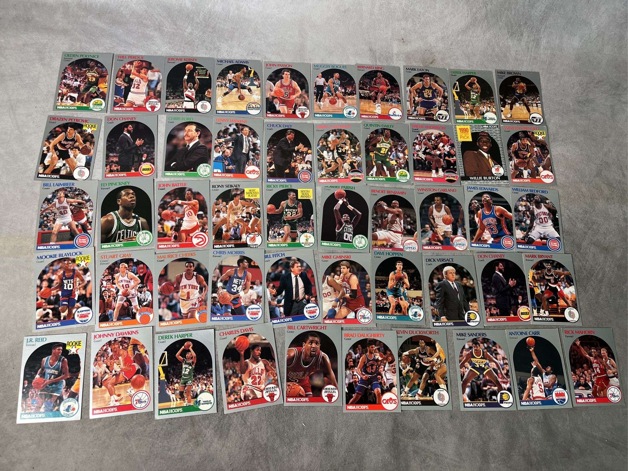 NBA Hoops Basketball Cards