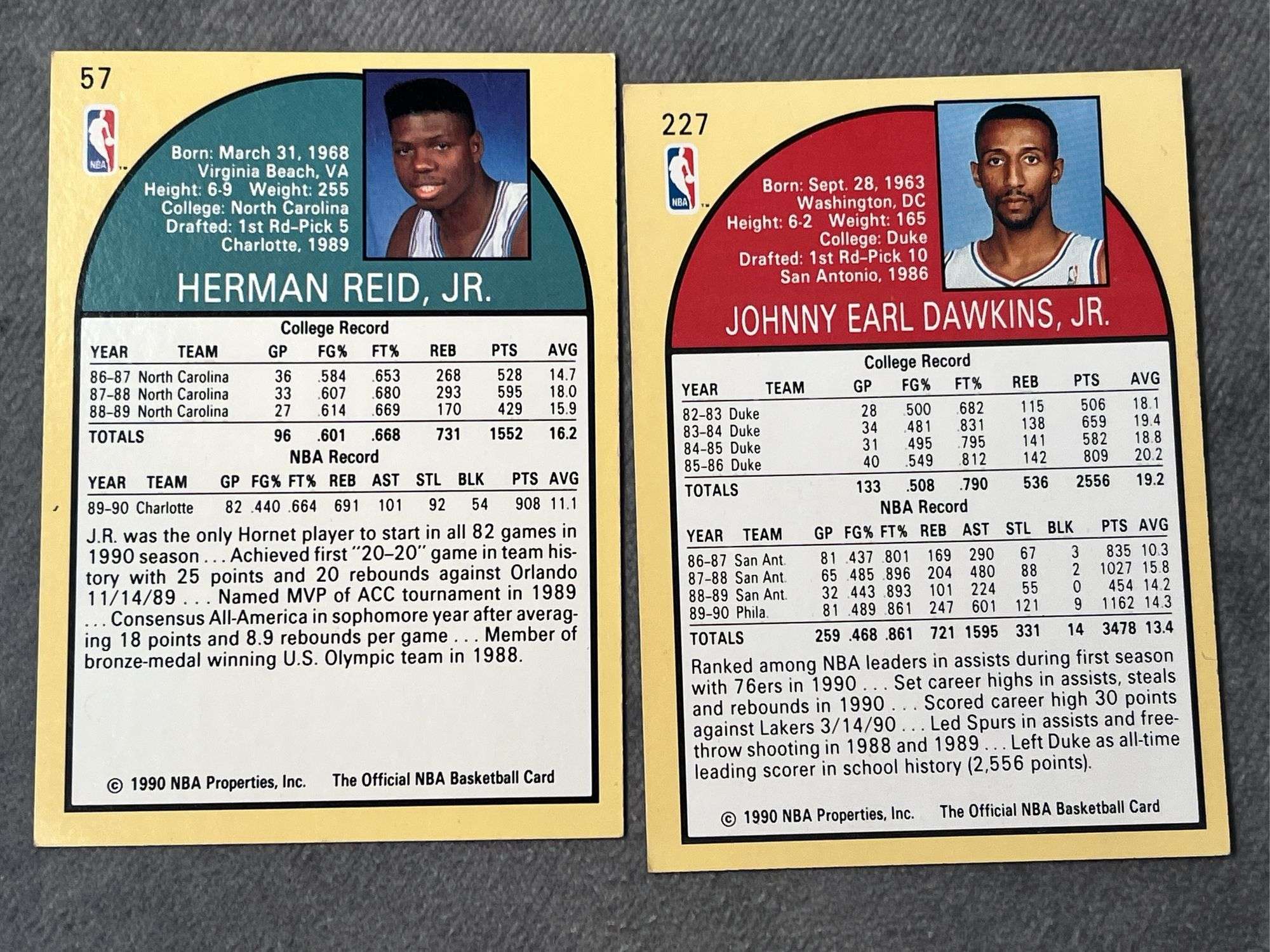 NBA Hoops Basketball Cards