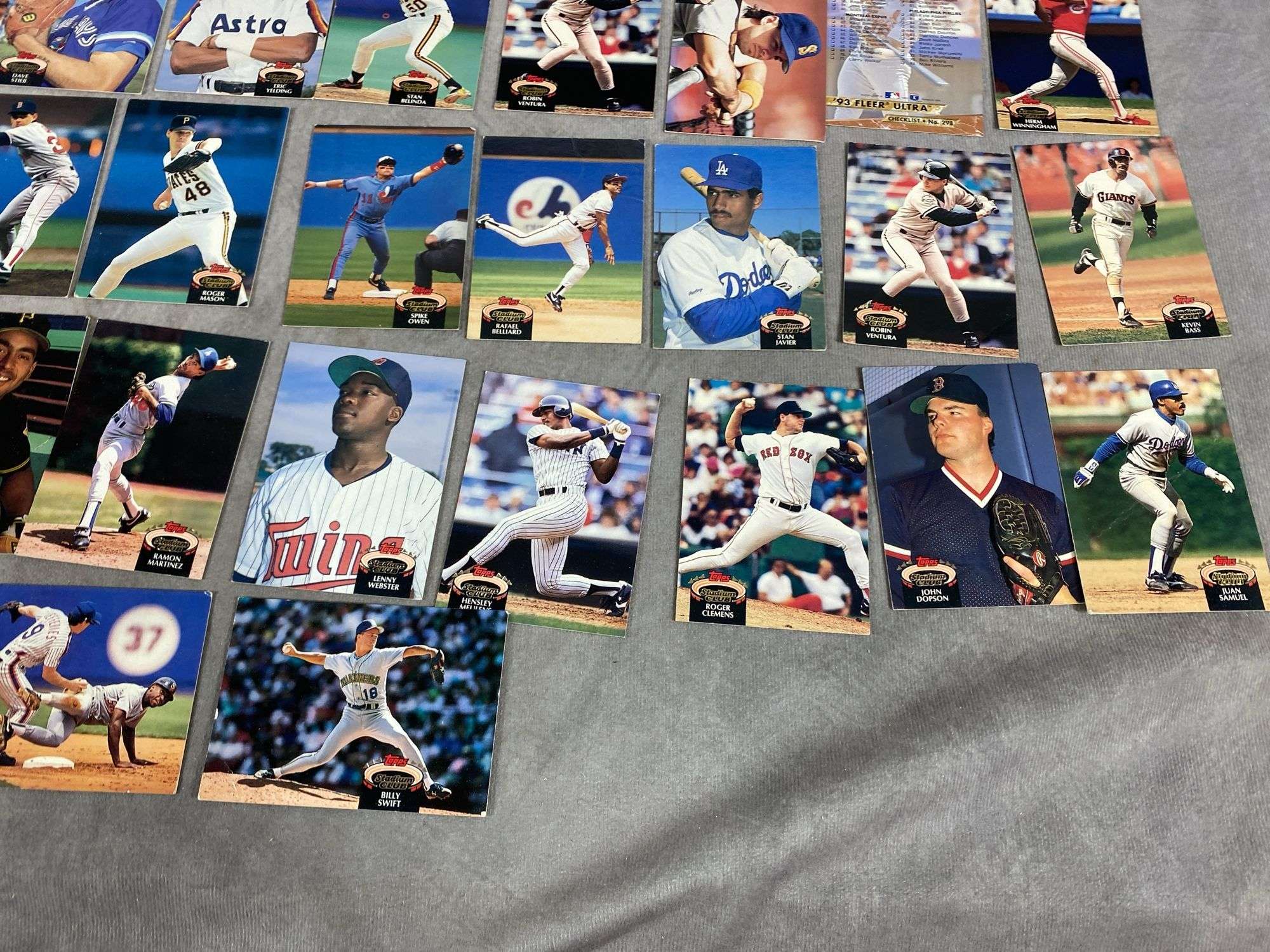 1992 Topps and 1993 Fleer Baseball Cards