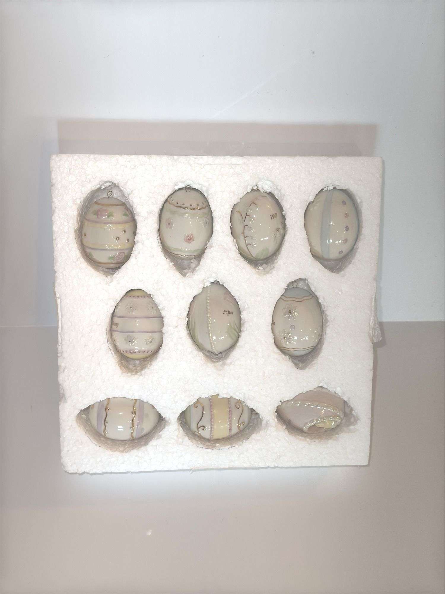 Lenox Ceramic Easter Egg Set
