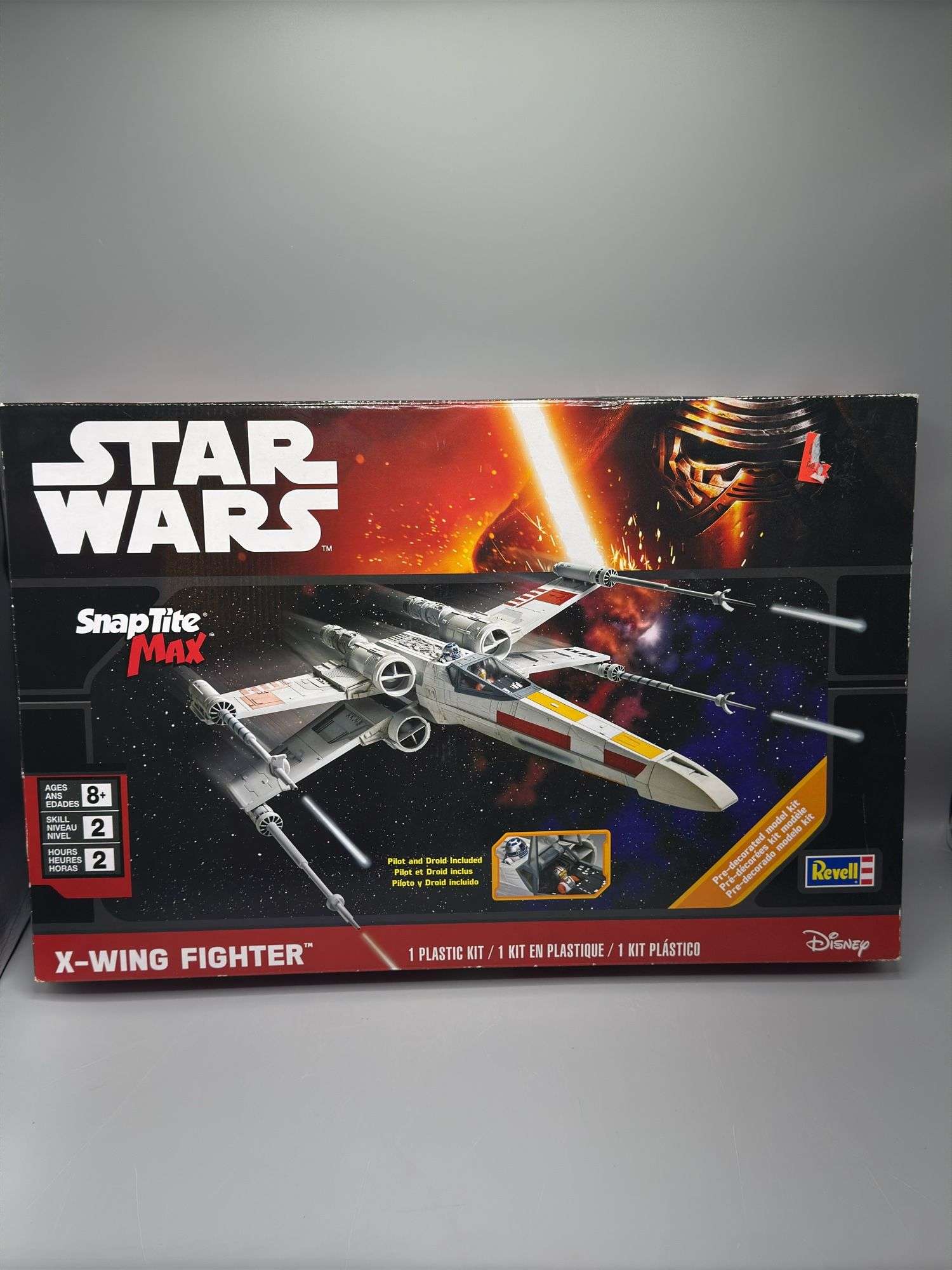 REVELL STAR WARS SNAP-TITE MAX X-WING FIGHTER KIT