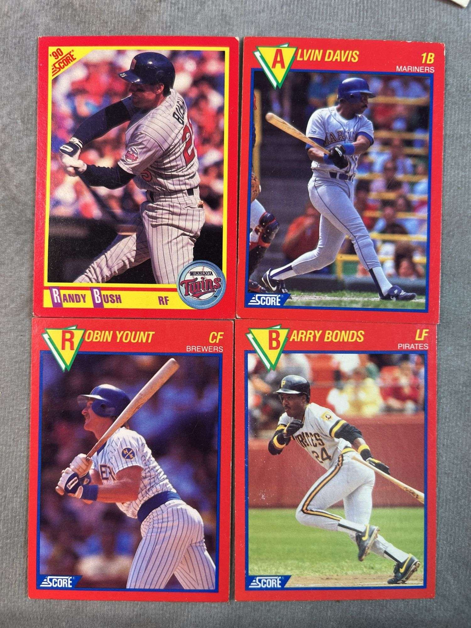 SCORE Baseball Cards