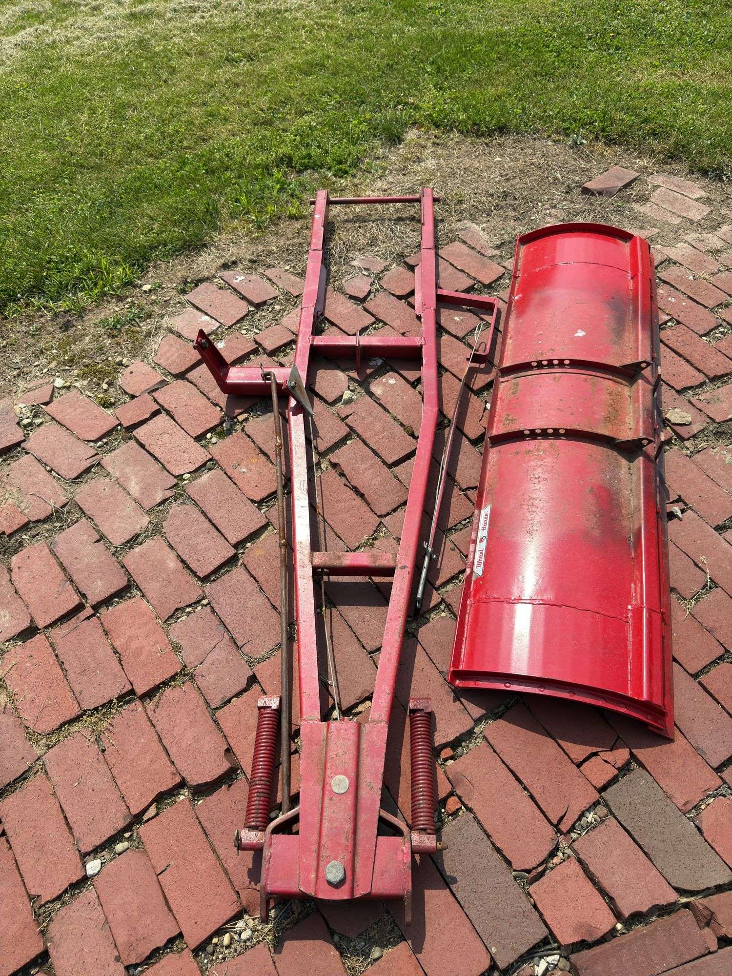 WHEEL HORSE 16” x 56” PLOW BLADE SETUP