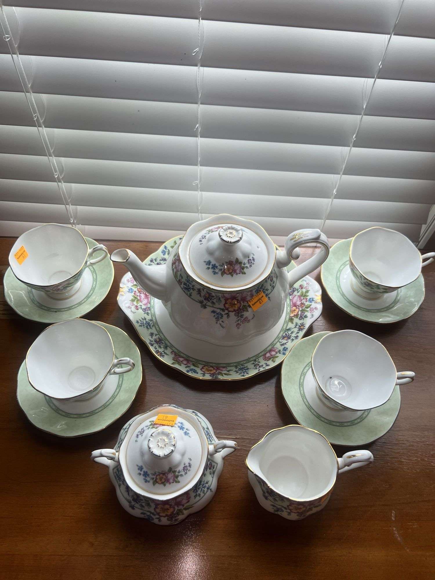 Royal Albert Harrington Bone China Tea Set, 12pc