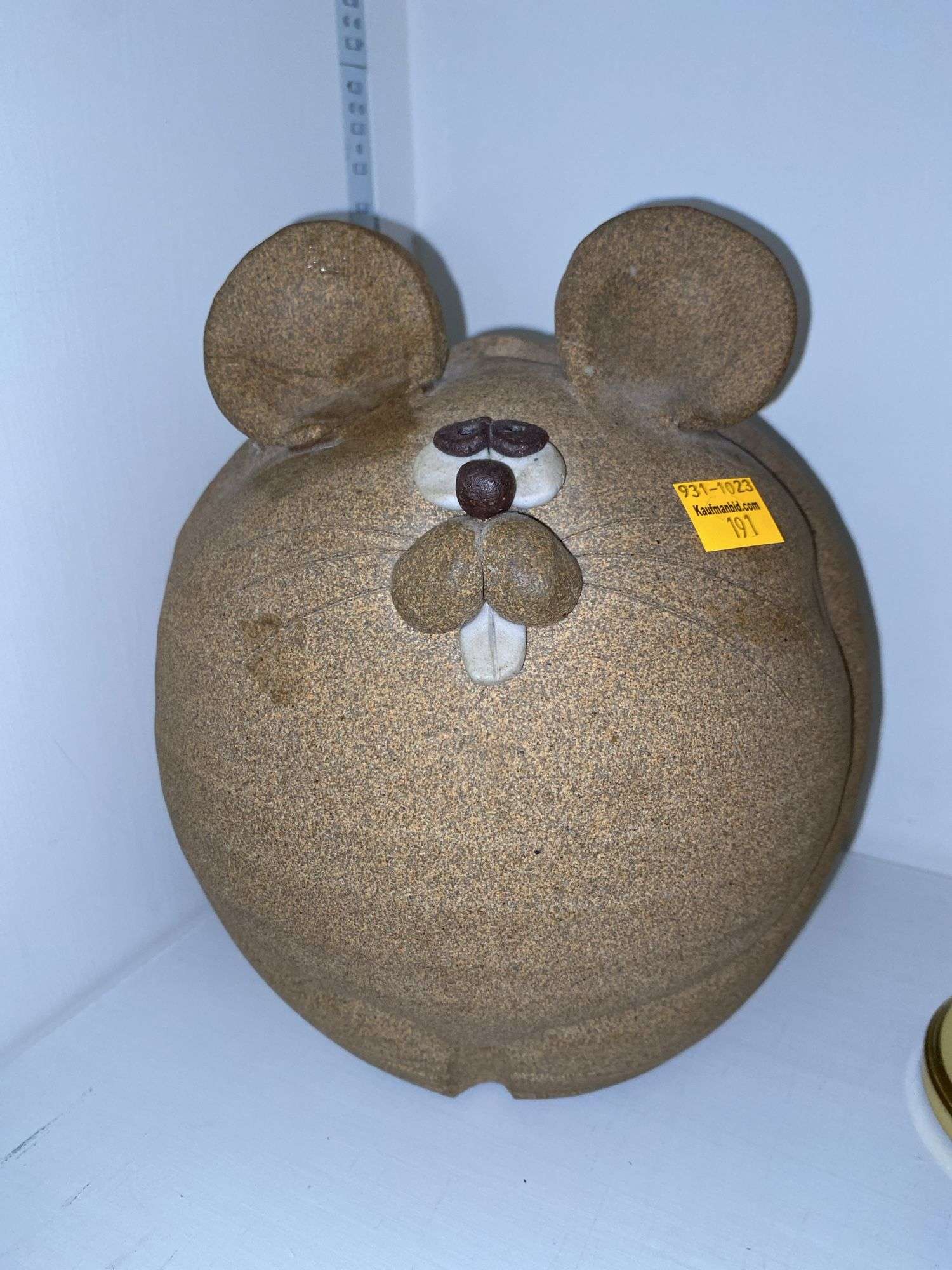 Porcelain Mouse Piggy Bank