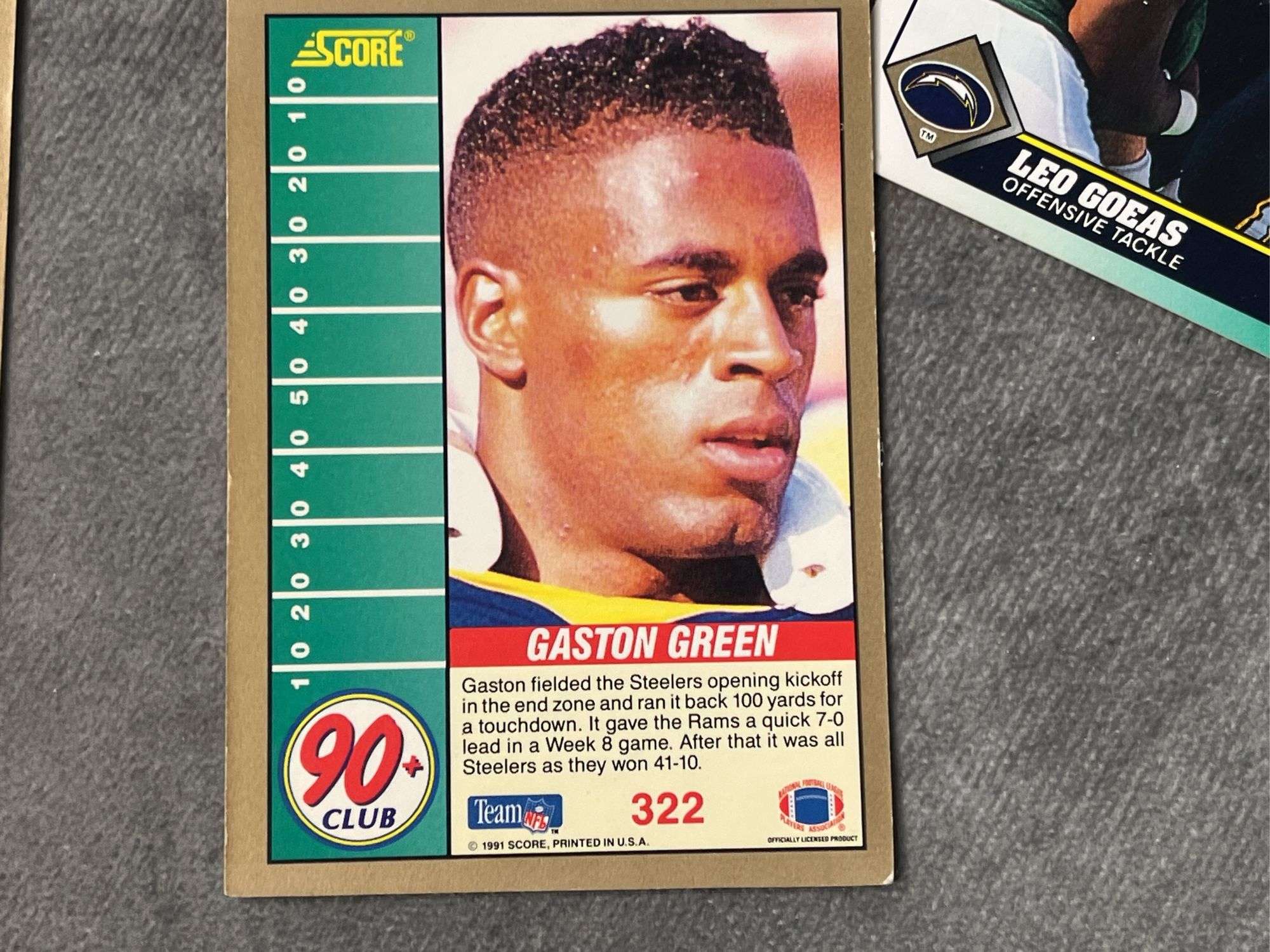 1991 SCORE Football Cards