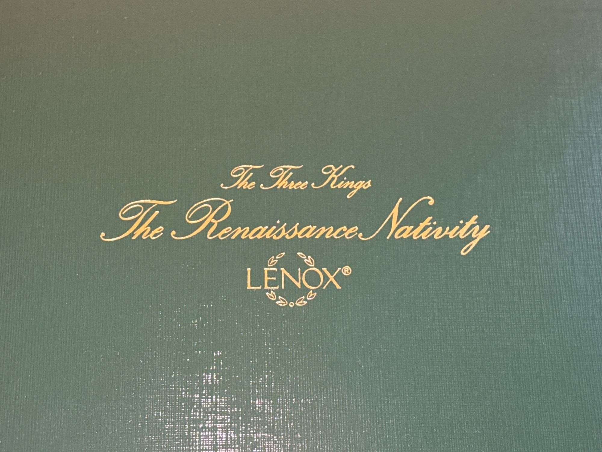 Lenox The Renaissance Nativity “The Three Kings”