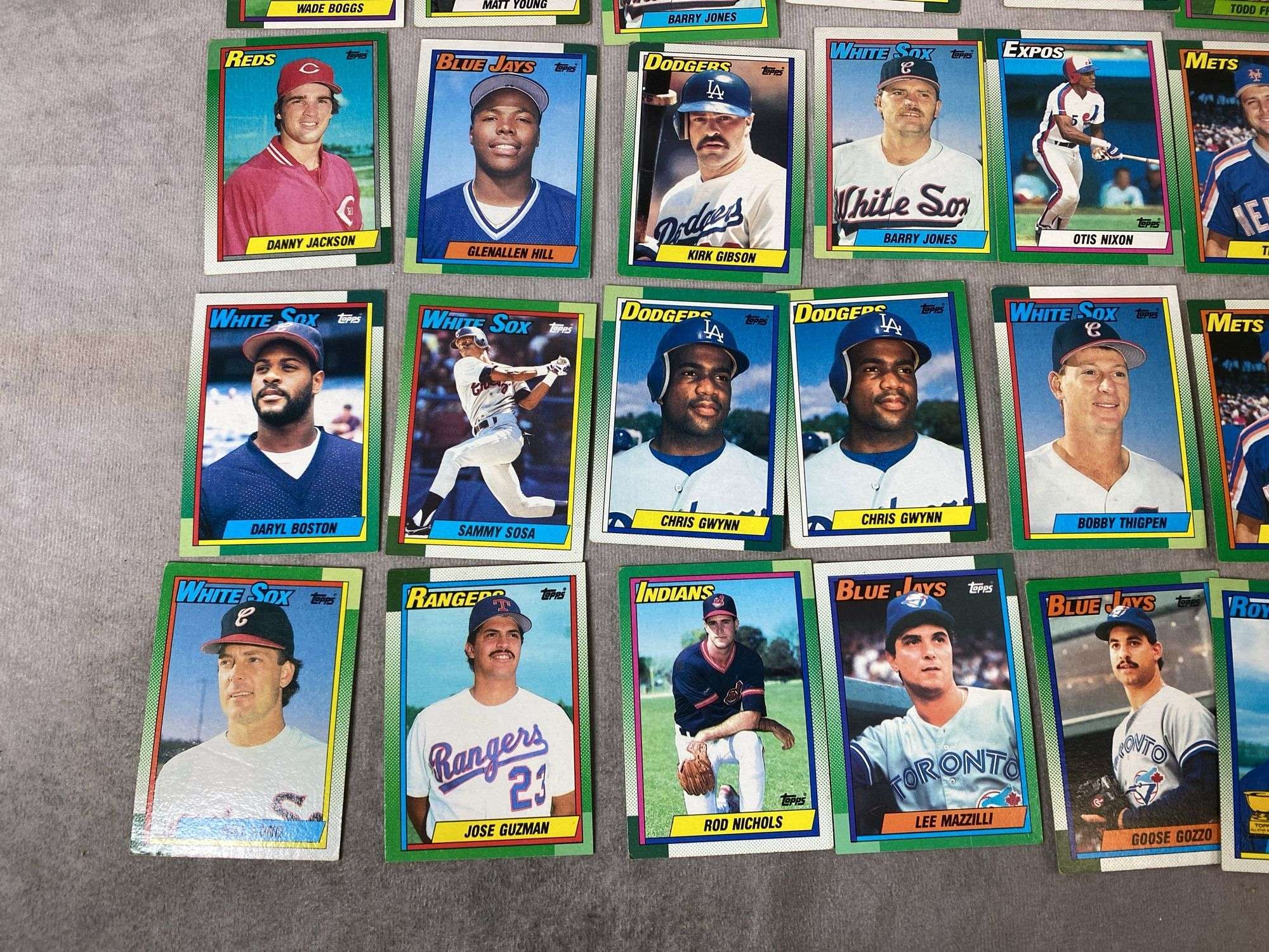 1990 Topps Baseball Cards