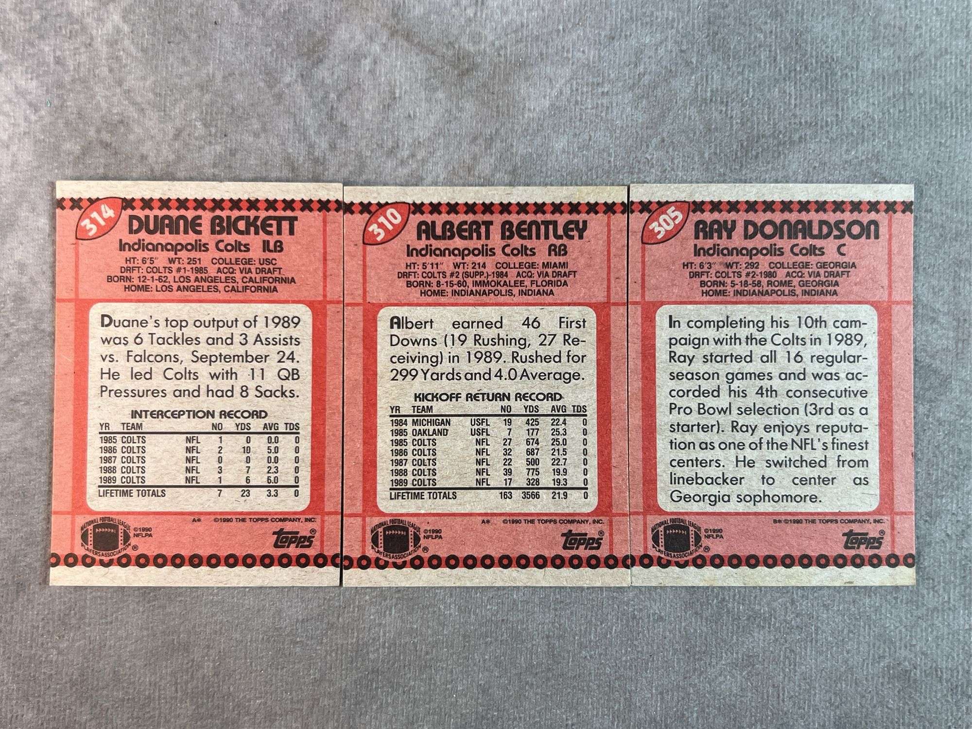 1990 Topps Baseball Cards