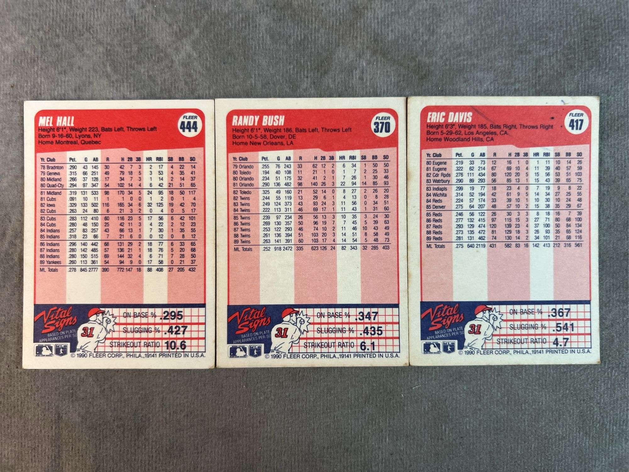 1990 Fleer Baseball Cards