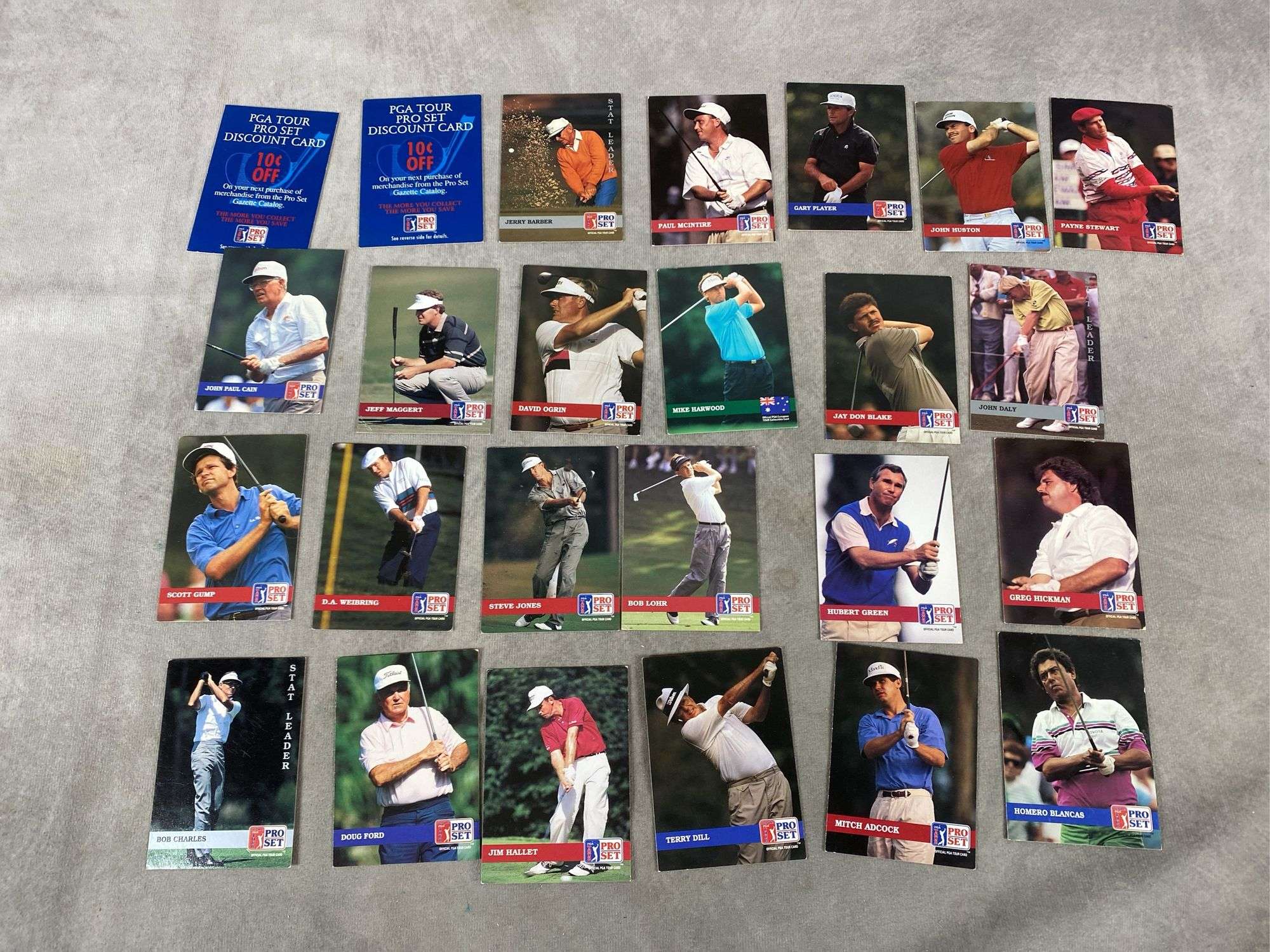 1992 Pro Set PGA Collector Cards