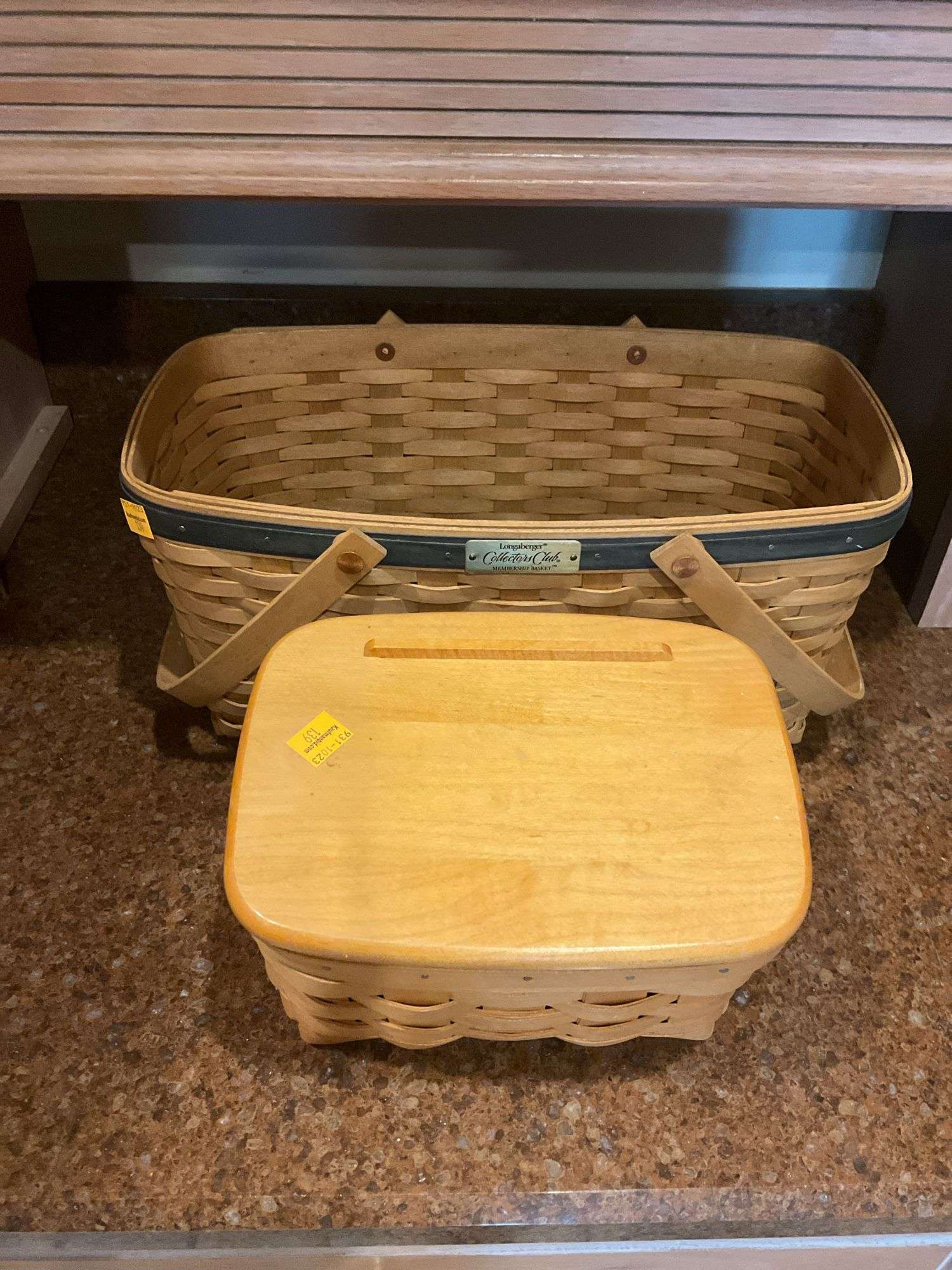 Longaberger Collectors Club Basket, Longaberger Recipe Basket