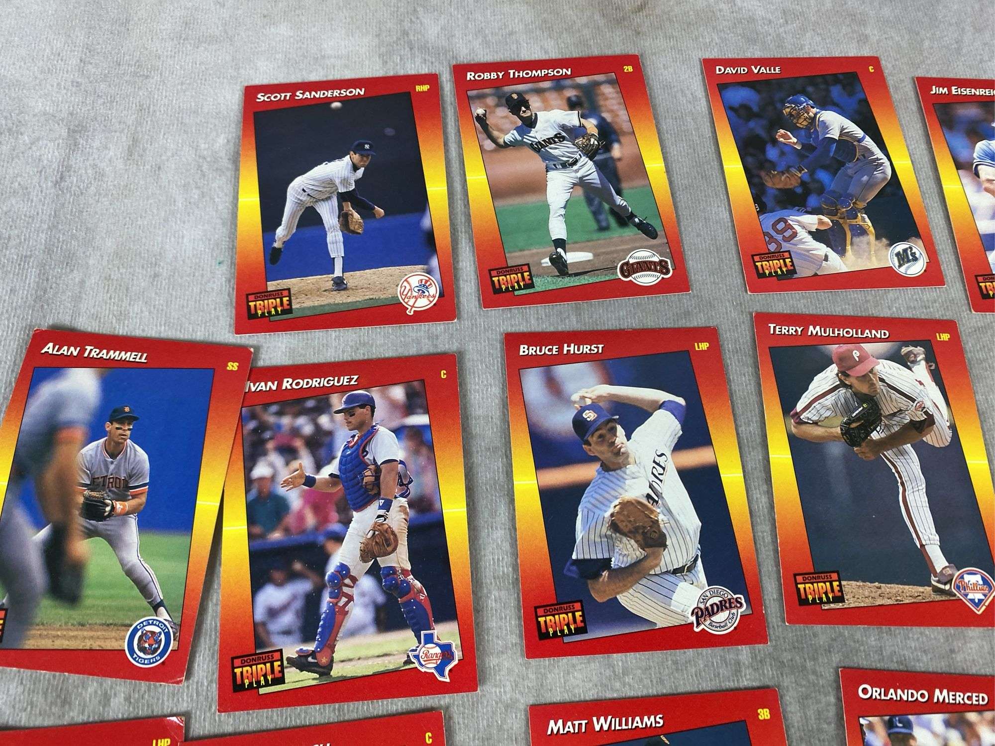 1992 Donruss Triple Play Baseball Cards