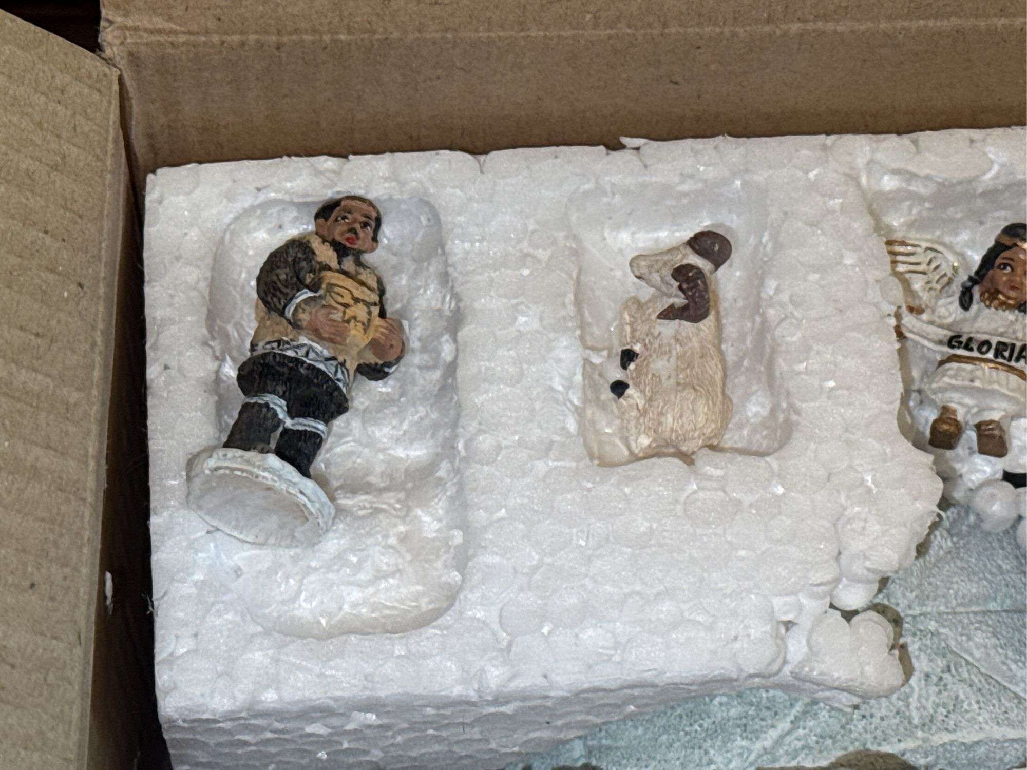 Miniature Eskimo Nativity Set