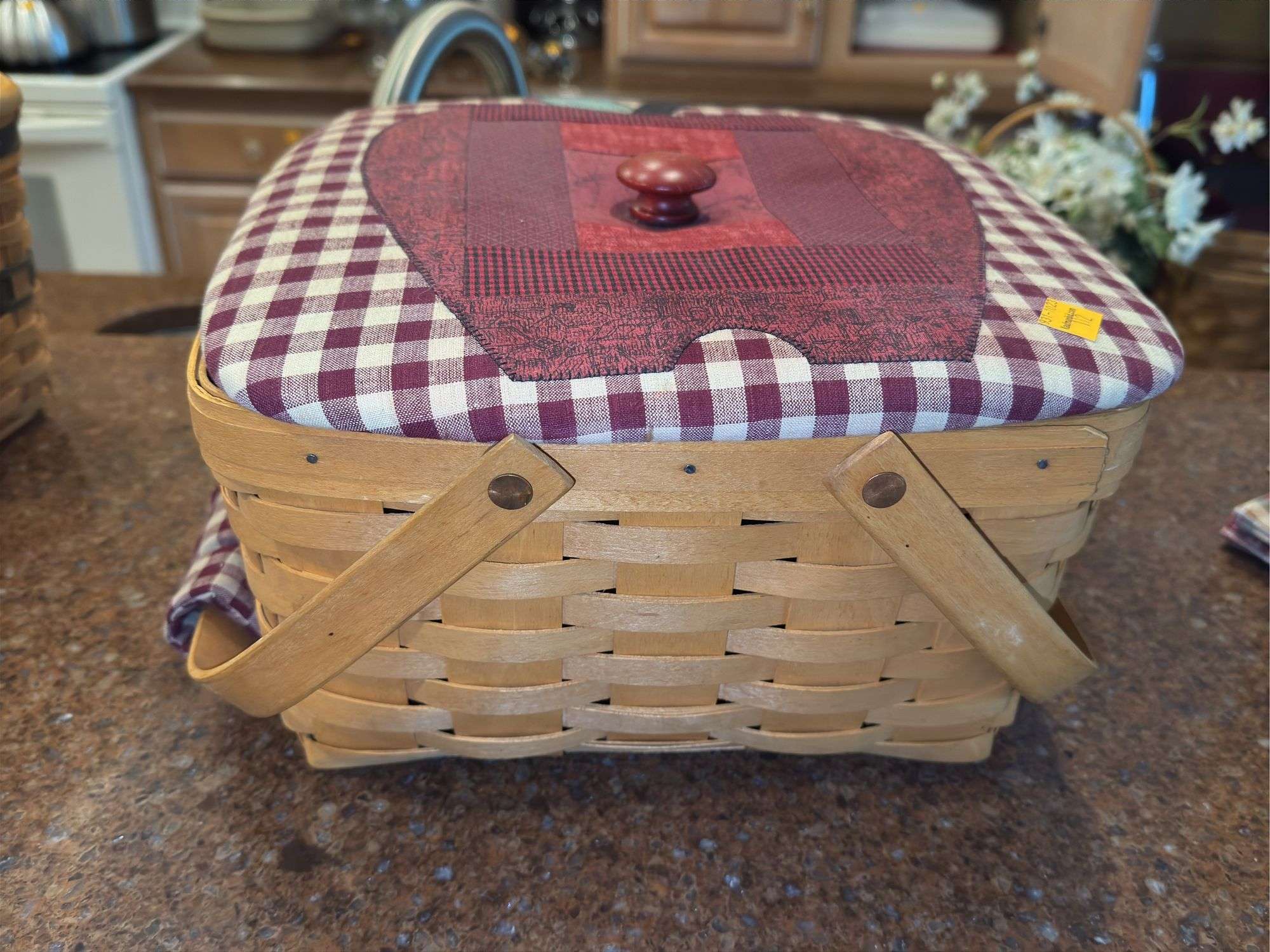 Longaberger Apple Picnic Basket