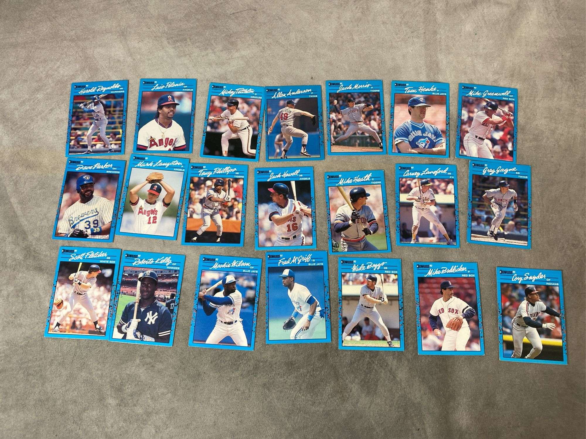 1990 Donruss Baseball Cards