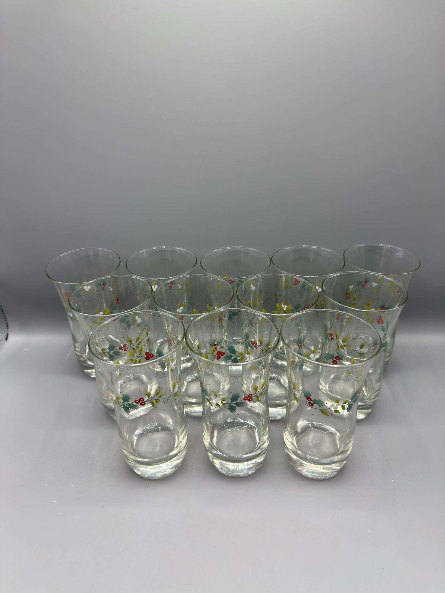 PFALTZGRAFF WINEBERRY DRINKING GLASSES (SET OF 12)