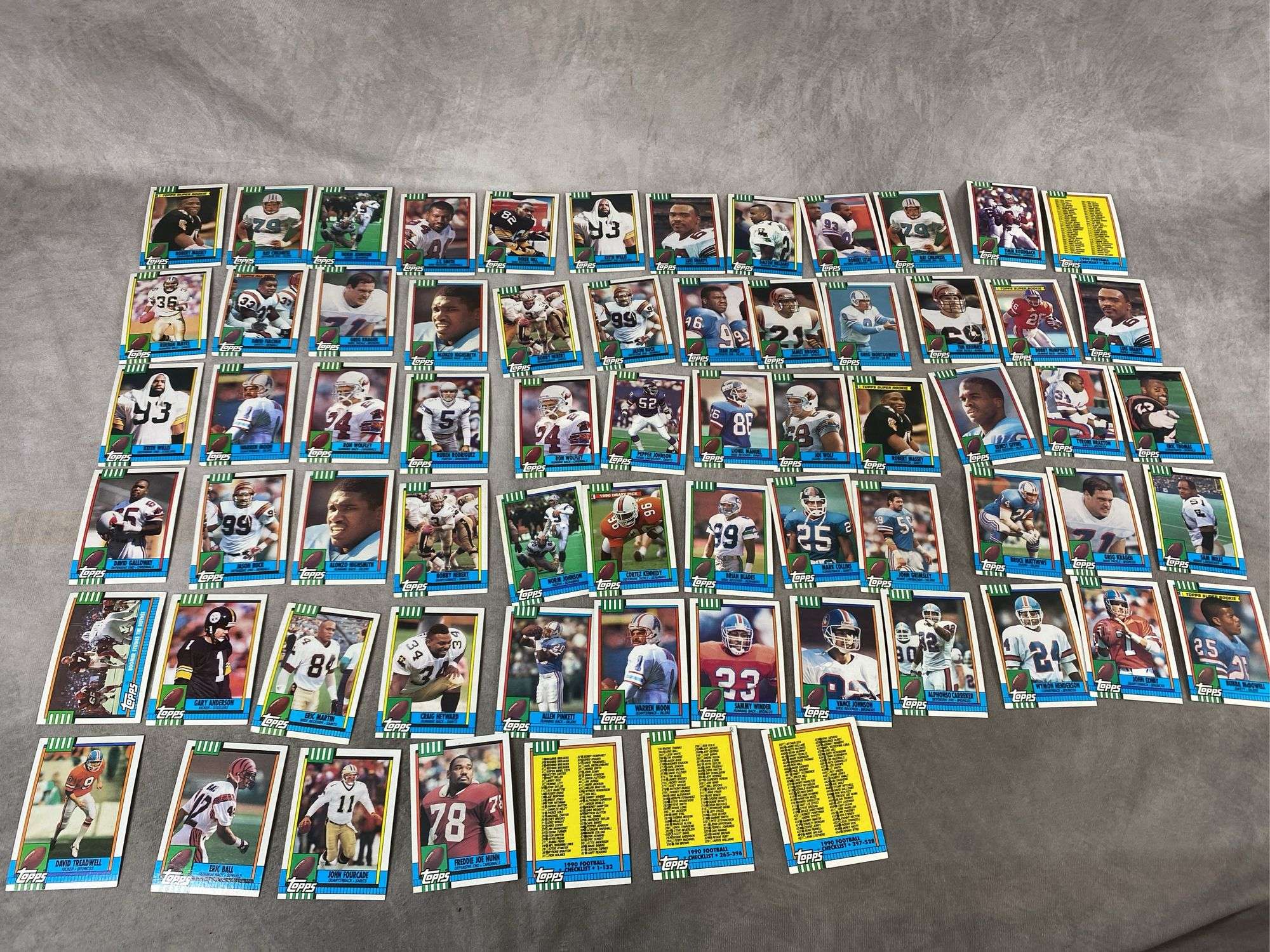 1990 Topps Football Cards