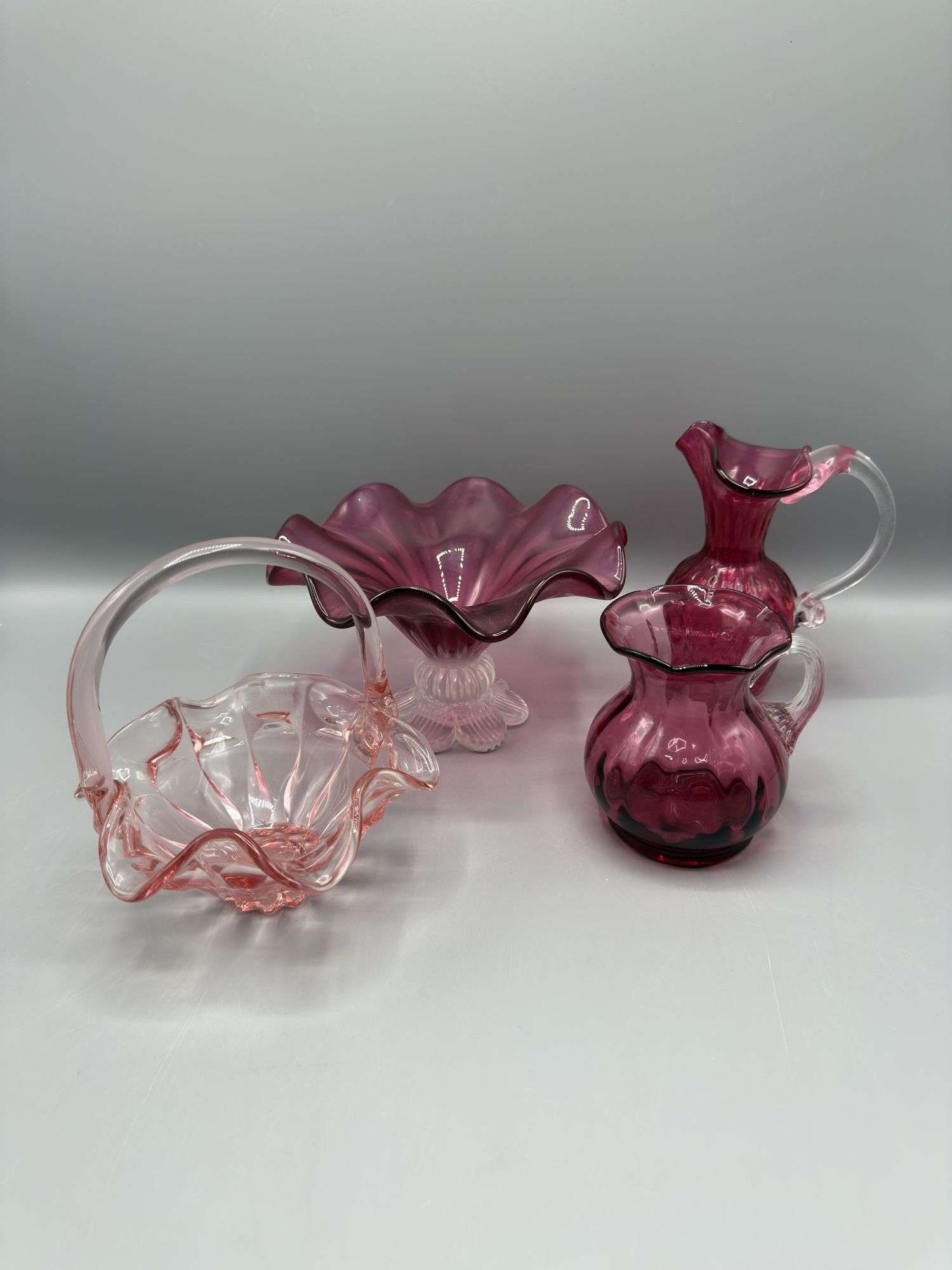 CRANBERRY GLASSWARE