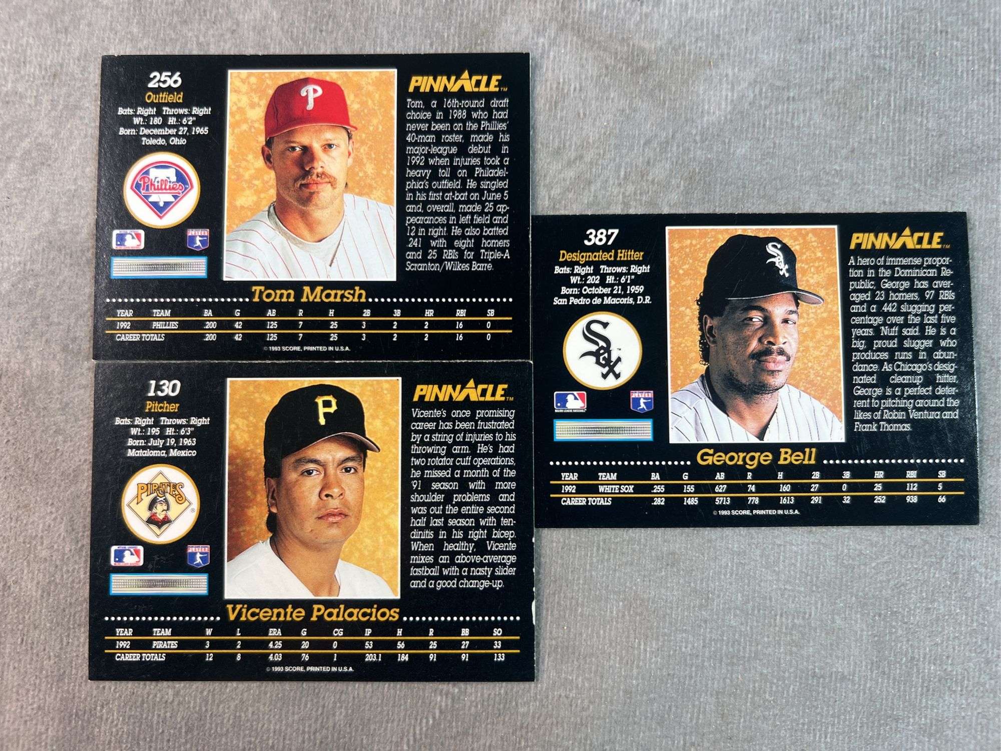 1993 Pinnacle Baseball Cards