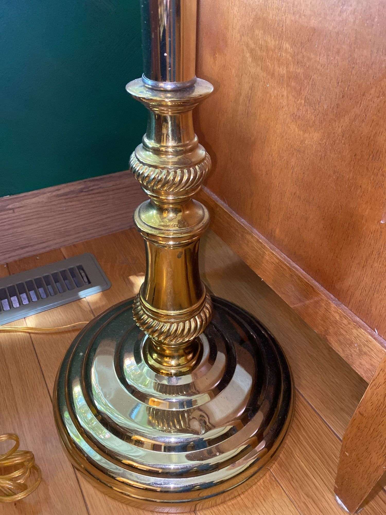 Brass Base Floor Lamp