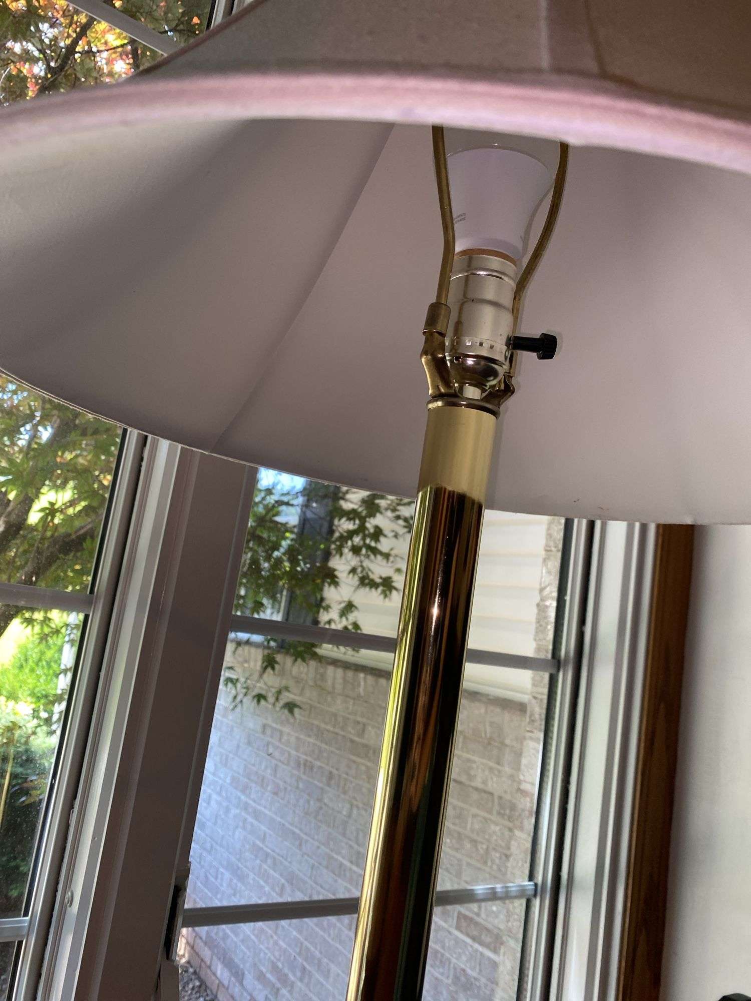 Brass Base Floor Lamp