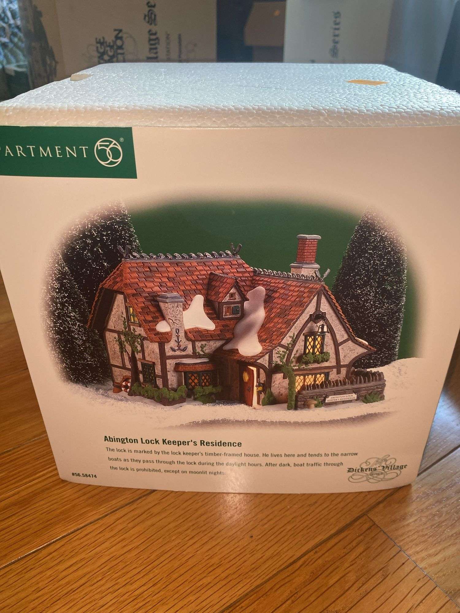Department 56 “Abington Lock Keeper’s Residence”
