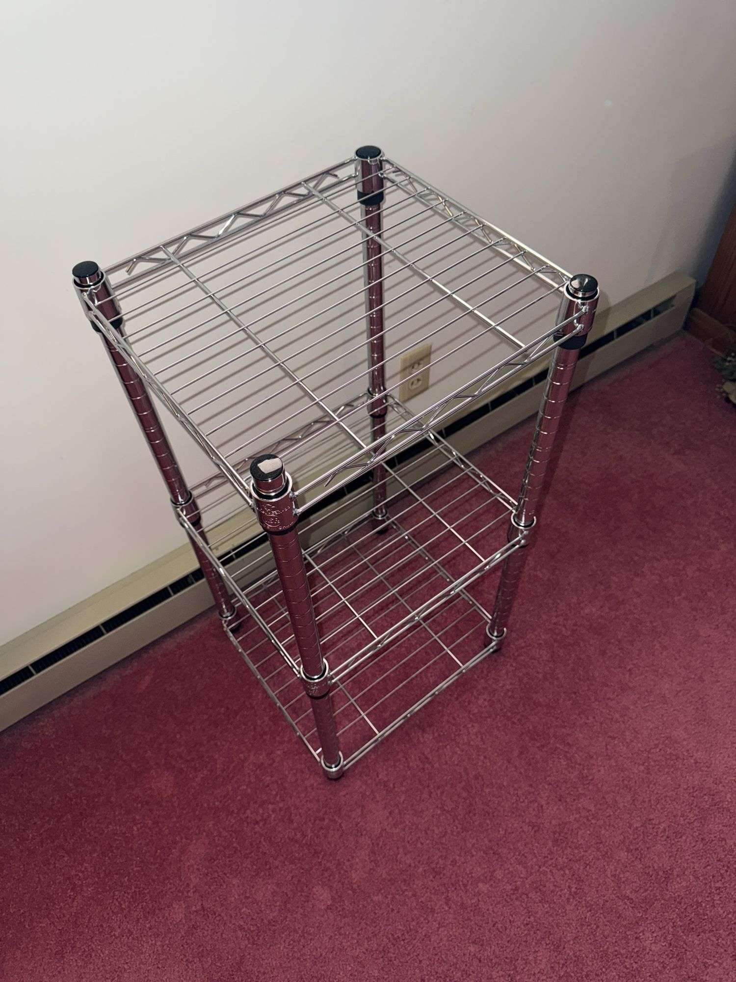 3-TIER METAL RACK STAND 14” x 36”