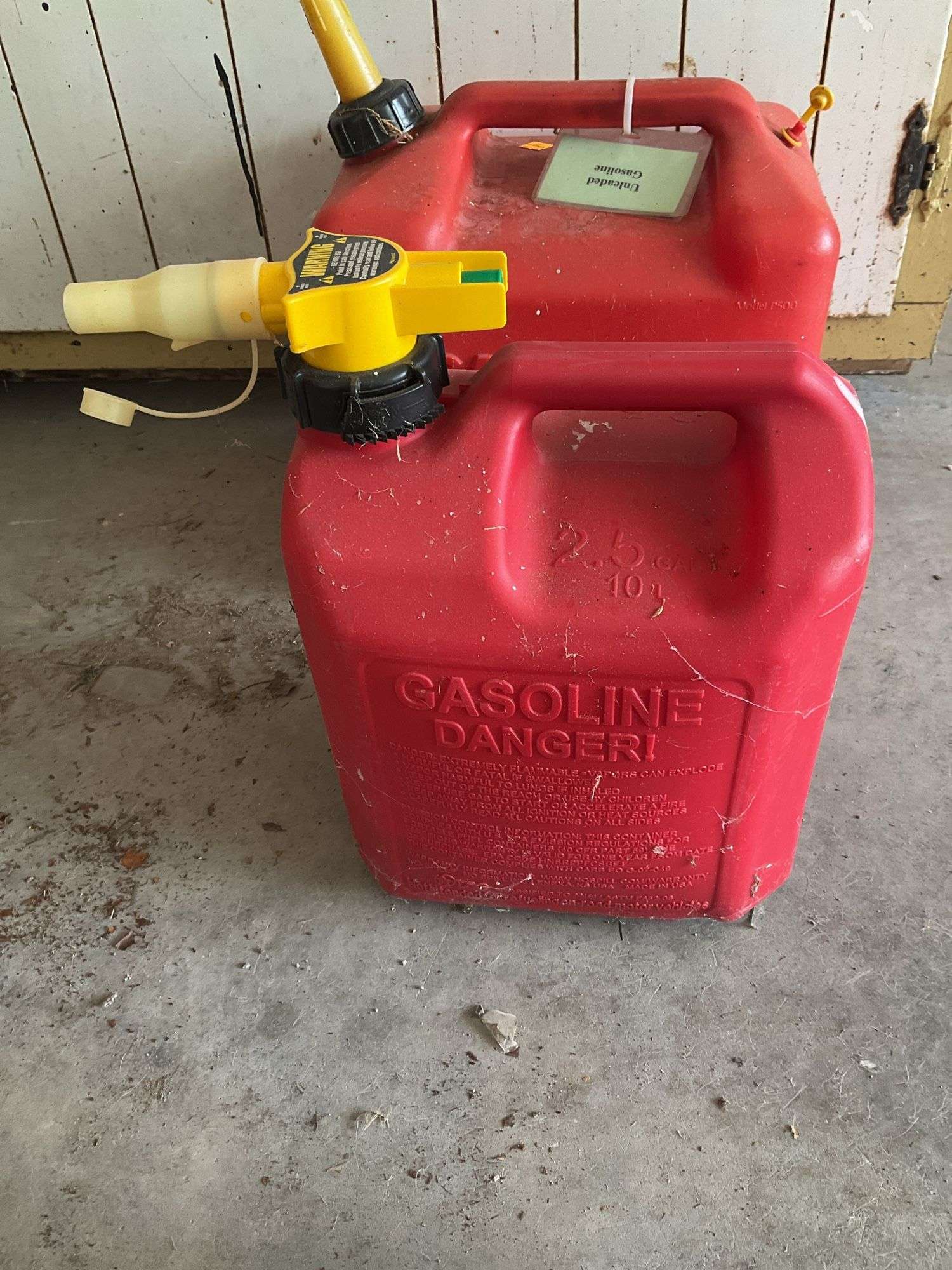2 Gas Cans