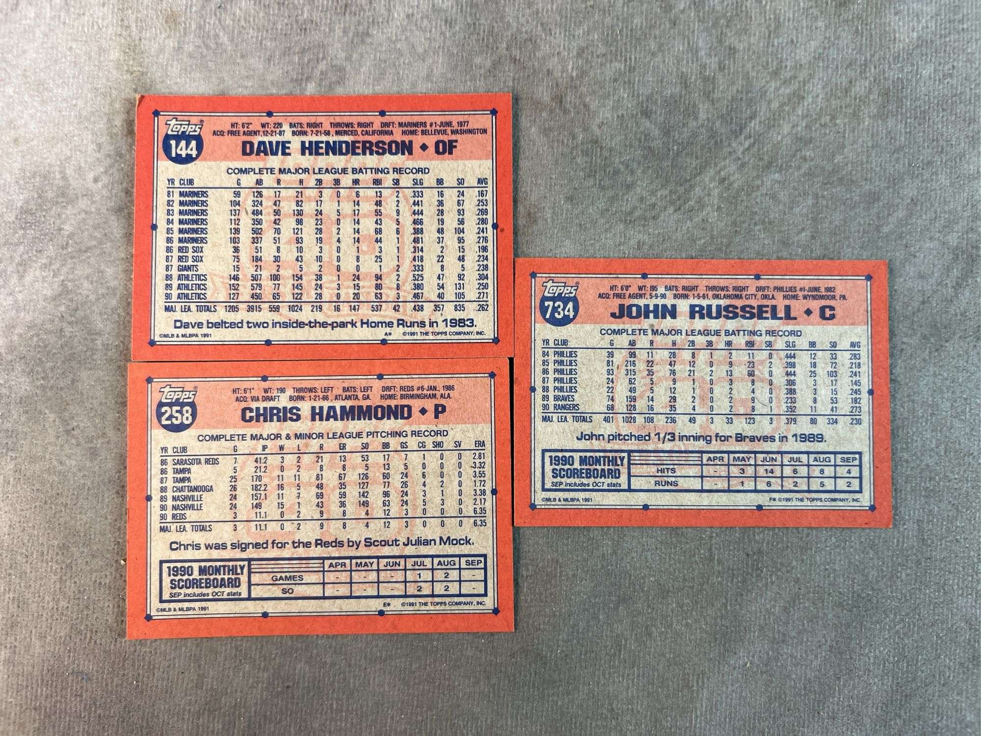 Topps 40 Years of Baseball, Baseball Cards