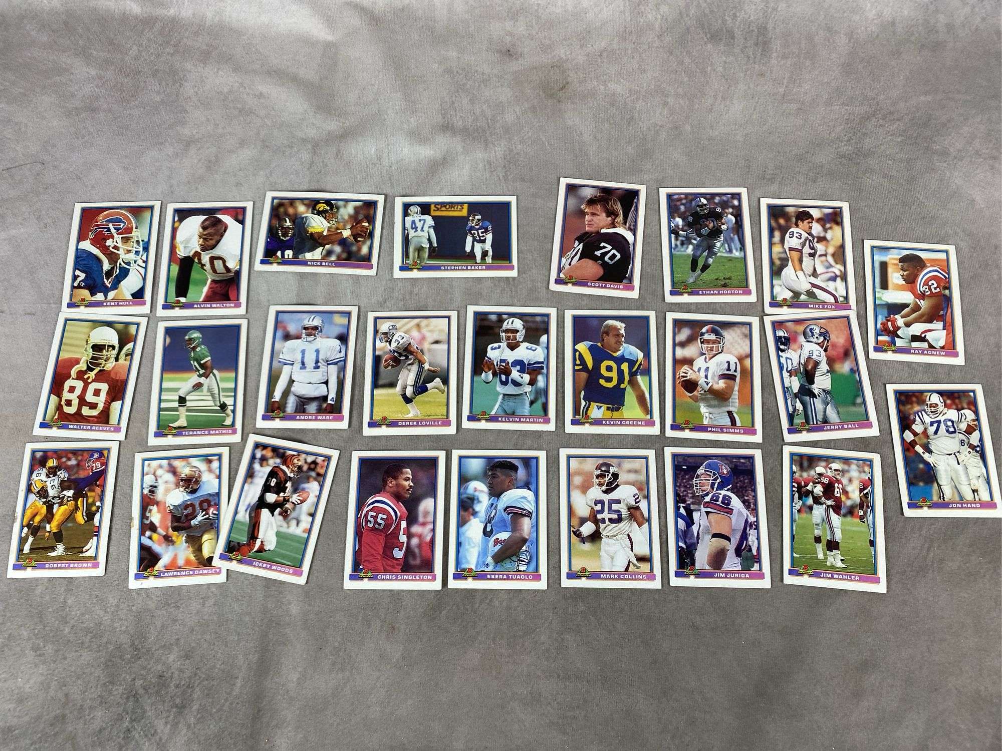 1991 Bowman Football Cards