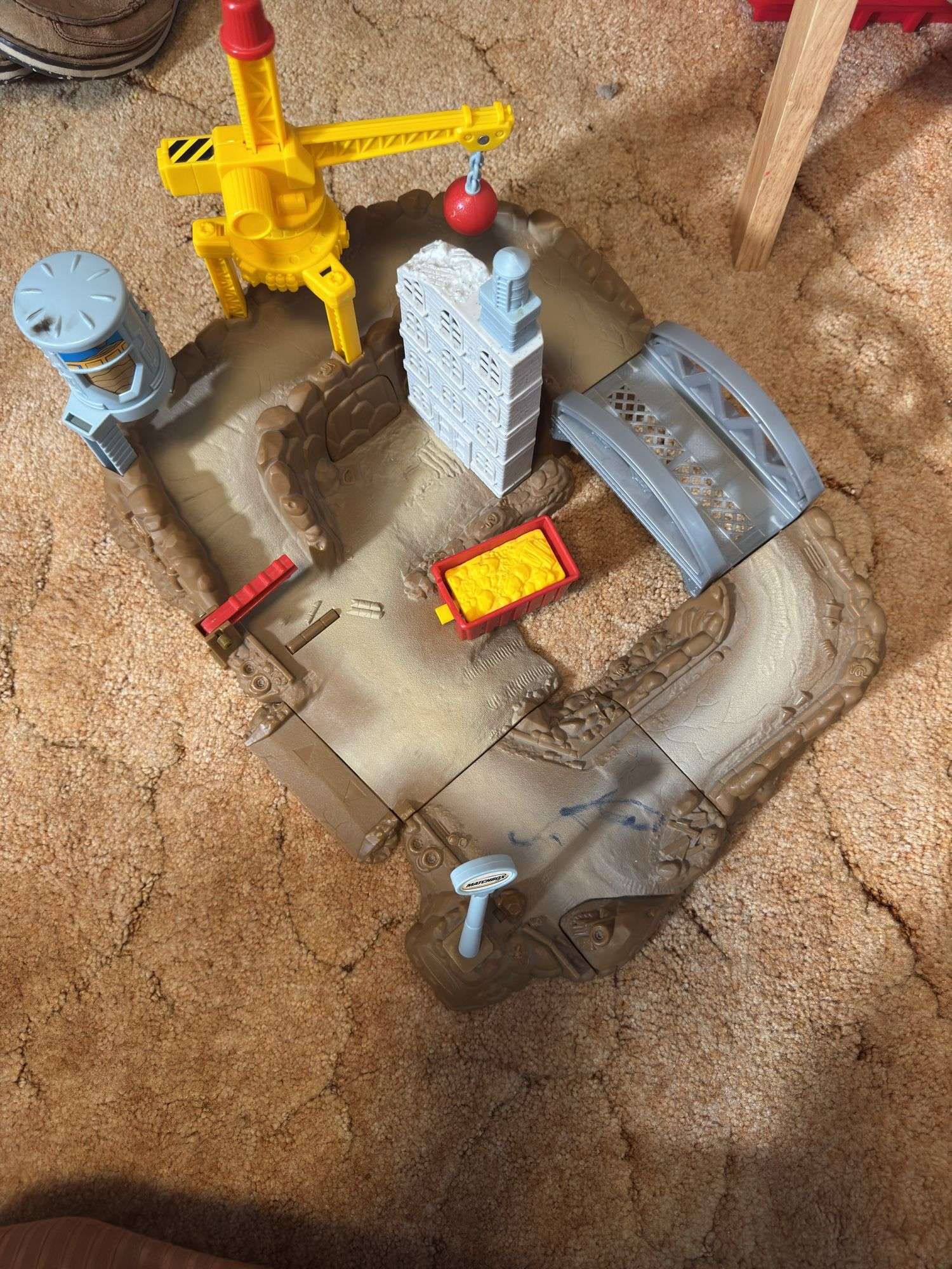 TOY CARS AND ROAD CARPET