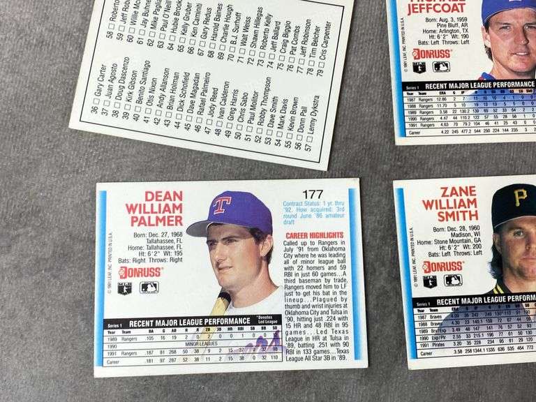 1992 Donruss Baseball Cards