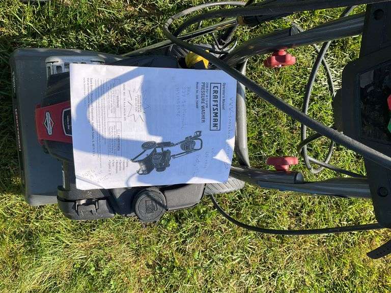 Craftsman 550 E Series Pressure Washer