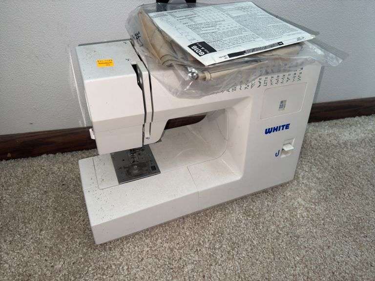 White Sewing Machine