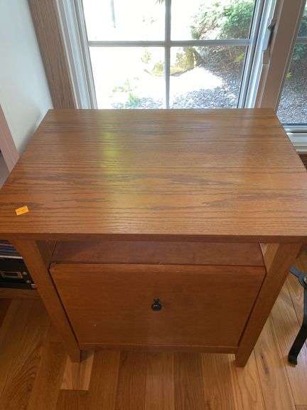 (2) Wooden End Tables