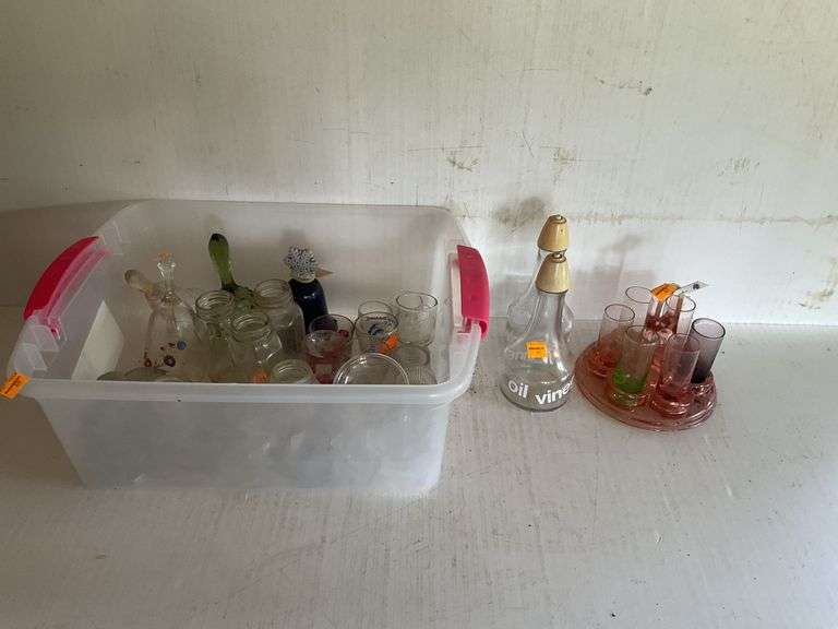 Assortment of Glassware