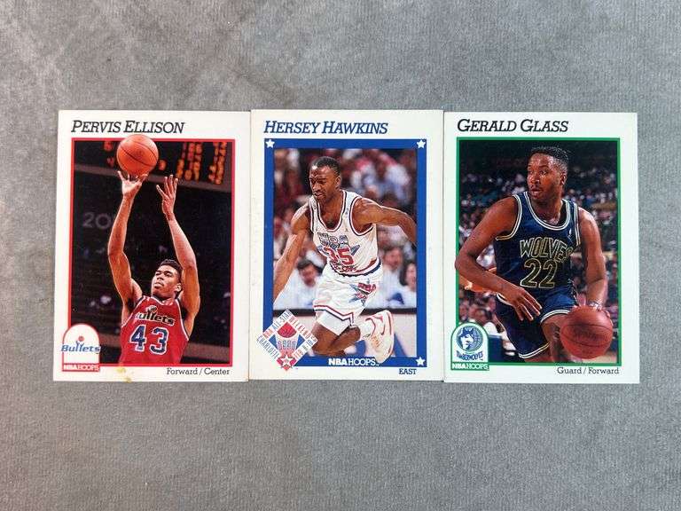 1991 NBA Hoops Basketball Cards