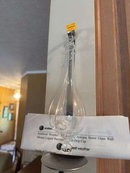 Ambient Weather Liquid Barometer Drip Cup