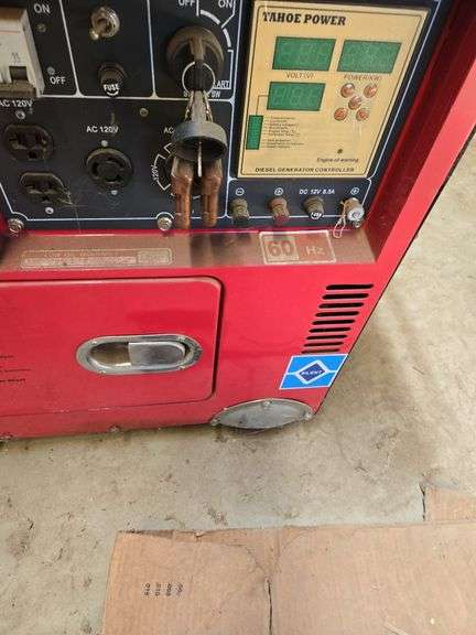 Tahoe TPI7000LXH Diesel generator- never been used