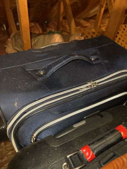 Suit Cases, Duffel Bag and Wardrobe Bag
