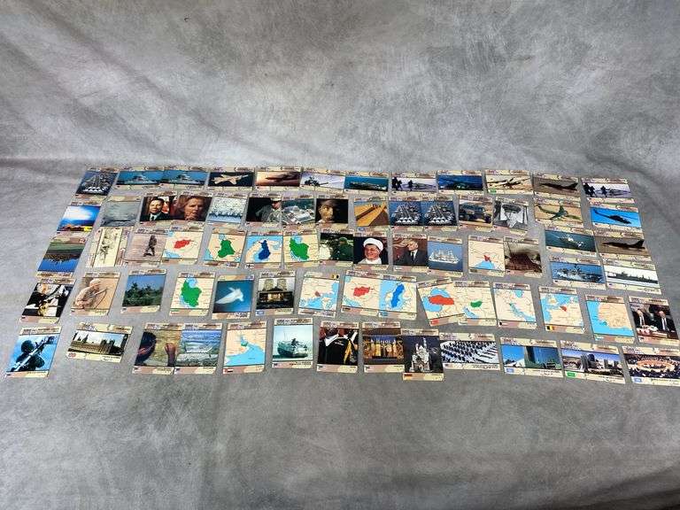 1991 Pro Set Desert Storm Trading Cards