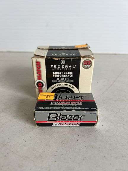Federal & Blazer 22LR 40 Grain- 1 partial