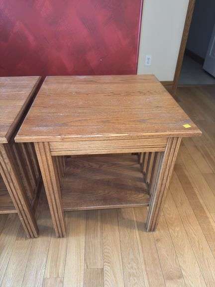 Oak End Tables