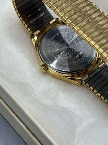 VINTAGE ELGIN POCKET WATCH AND CARAVELLE BULOVA WRIST WATCH