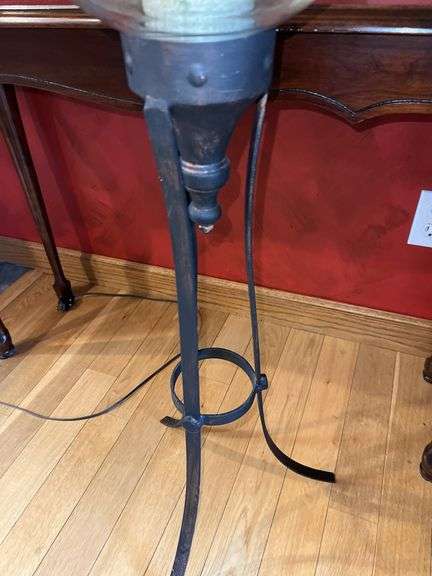Metal Candle Holder Base, Vase and Candle