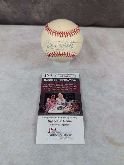 Dante Bichette signed MLB baseball, JSA