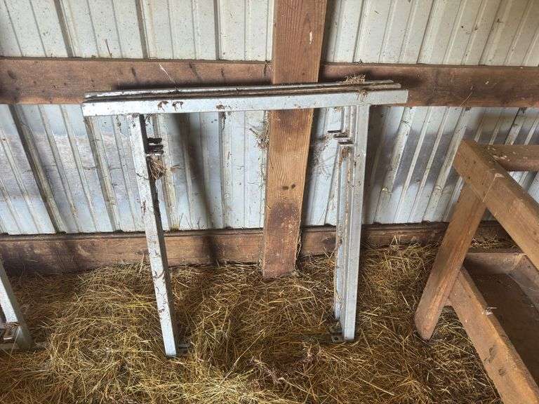 (3) Sheep Tubular Service Gate Frames